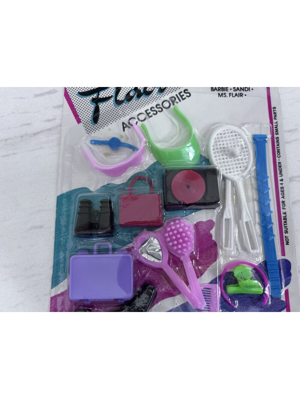 VTG 80s Totsy Flair Accessories for 11.5” Dolls  Barbie Sandi Ms. Flair - Picture 2 of 5